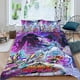 thumbnail image 2 of Yugioh Conjunto de sábanas temático, trío de piezas, cómodo y amigable con la piel, diseño único, regalo de decoración para el hogar para familiares, amigos y fans, 90 cm * 190 cm, 2 of 6
