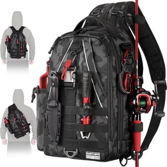6th Sense Fishing Large Bait Bag, Dual-Zippered, Holds 15-20 Soft Plastic  Packs, 9x8x5in Size - Walmart.com