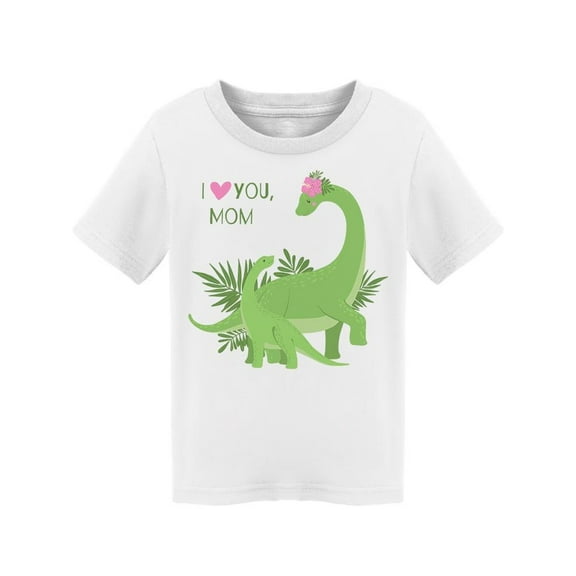 Cute Mom And Baby Dinosaurs T-Shirt Toddler -Image by Shutterstock, 2 Toddler