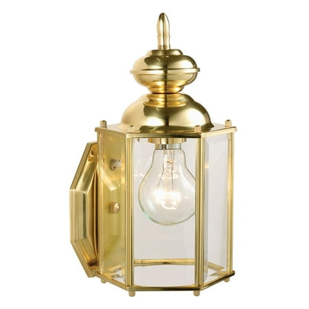 

Design House Augusta Solid Brass Indoor/Outdoor Wall Sconce