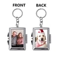 thumbnail image 3 of Homekingdee Personalized Photo Compact Mirror Keychain - 5 Shape Choices Portable Folding Vanity Mirror for Purse Makeup Travel Gifts, 3 of 9