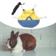 thumbnail image 2 of Chaqueta De Mezclilla Ajustable Con Arnés De Conejo Para Animal Peque?o M Amarillo Sunnimix Arnés de conejo, 2 of 6