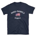 thumbnail image 1 of Haiku-pauwela Hawaii Patriot Men's Cotton T-Shirt, 1 of 1