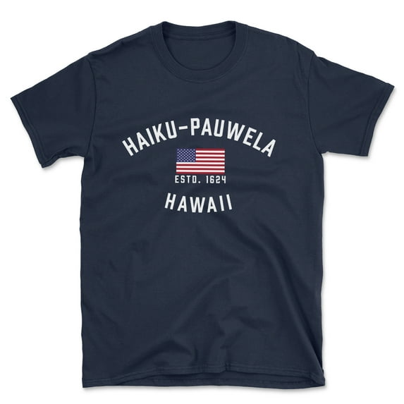 Haiku-pauwela Hawaii Patriot Men's Cotton T-Shirt
