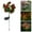 Red, variant on Clearance Artificial flowers under $10,Power Flower Lights LED Outdoor Garden Yard Stake Lamp Decor