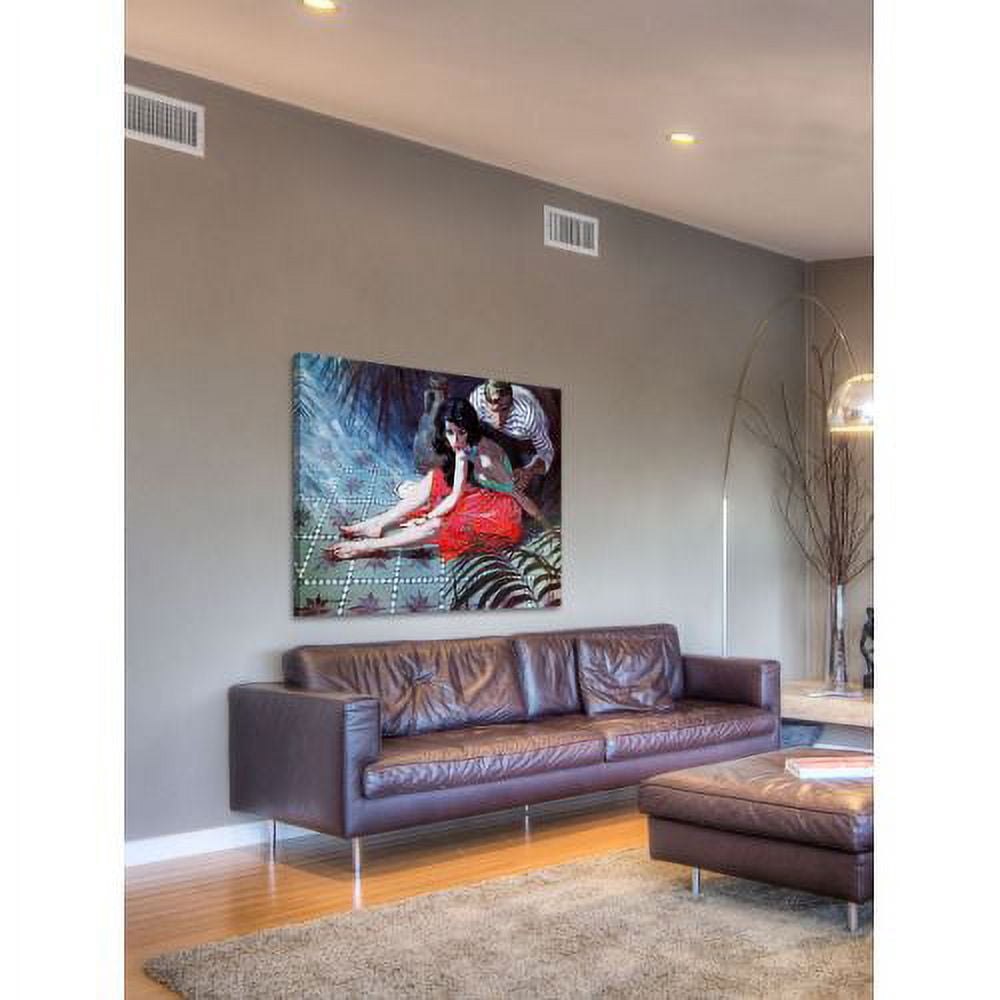 "Beauty Is the Prize" Painting Print on Wrapped Canvas