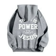 thumbnail image 3 of Jesus Hoodies for Men 2025 Long Sleeve Christian Graphic Hoodie with Pockets Hooded Sweatshirt Pullover Tops, 3 of 7