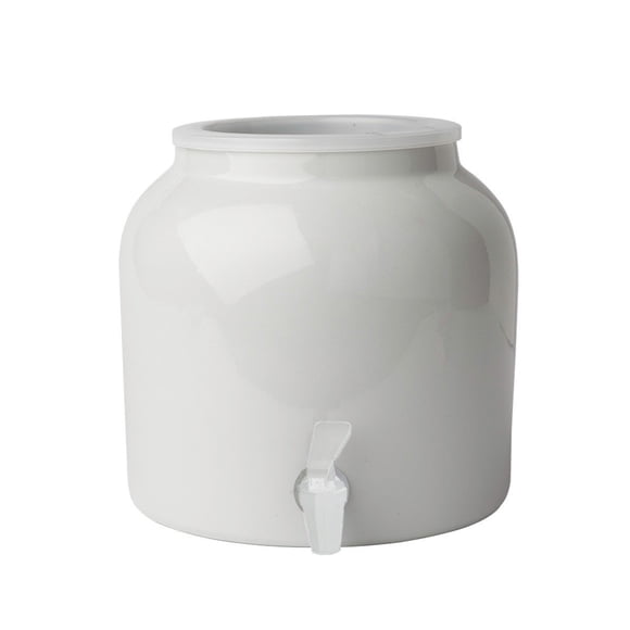 New Wave Enviro Products Porcelain Water Dispenser, White