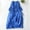 Blue#1, variant on Spring Saving GaThRRgYP Women Casual Dress Summer Dress,Women's Retro Cotton and Linen Round Neck Wave Print Lace-up Waist Retraction A-line Skirt Dress