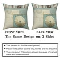 thumbnail image 4 of Dashan Nautical Throw Pillow Covers 18x18 Set of 4,Summer Beach Ocean Decorative Pillow Cases for Bedroom Sofa Couch, 4 of 6