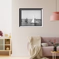 thumbnail image 3 of Historic Framed Print, N.Y.Y.C. fleet, Newport harbor - 6, 17-7/8" x 21-7/8", 3 of 9