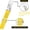 Yellow, variant on 4-6ft Adjustable Arborist Lanyard, Fall Protection Safety Belt for Tree Climbing Restraint, Work Positioning & Fall Arrest with Large Snap Hooks, Heavy Duty for Lineman & Hunting