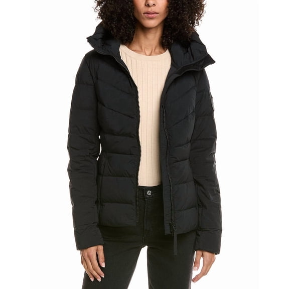 Canada Goose womens Clair Black Label Jacket, 2XS, Black