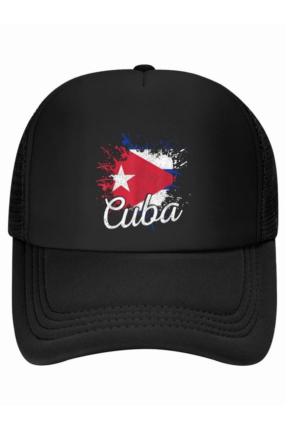 Cuba Cuban Flag Caribbean Souvenir Baseball Cap