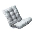 thumbnail image 3 of Decodeary 2 Pcs/Set Rocking Chair Cushion Anti-fading Polyester Fiber Rattan Chair Gentle Touching Sofa Cushion Good Elasticity No.4, 3 of 6