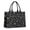 Occult Halloween Pattern, variant on Large Capacity Tote Bag,Orange Halloween Bats Handbag Fashion Luxury Tote Bag,15.7"x13"x 5.1" Inches,Laptop Compatible