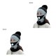 thumbnail image 4 of Minnieouse Bufanda para mujer, conjuntos de invierno, gorro, máscara, cuello, protección facial, accesorio para niñas, bufanda de bola para Type3 NO3, 4 of 6