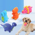 thumbnail image 3 of Dog Squeaky Toy Cartoon Dinosaur Latex Toy Funny Puppy Toy Interactive Dog Toy, 3 of 7
