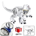 thumbnail image 2 of Bloques de construcción de Jurassic World, figuras de dinosaurios, ladrillos con escape, girosfera, tiranosaurio, Indominus, I-Rex, juguetes para niños, 2 of 5