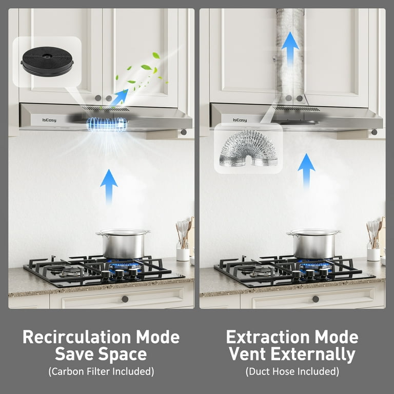 Ductless exhaust sale fan for kitchen