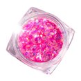 thumbnail image 1 of UDIYO 1 Box Nail Sequins High Shine Effect Waterproof Resin Ultra-Thin Nail Art Paillettes Sequins Flakes Decor Nail Supplies, 1 of 7