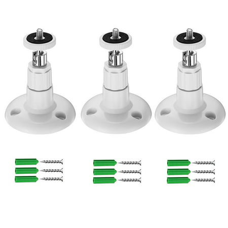 3-pack 360 Degree Adjustable Wall Mount holder Outdoor/Indoor for Arlo/Pro 2/Pro/Security Light
