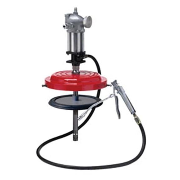 Air Operated High Pressure Grease Pump For 25 To 50 Lbs. Drums