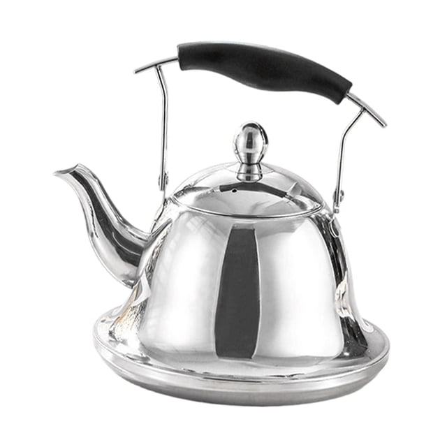 Elodie Tea Kettle Fast Heating Anti Scalding Handle Small Kitchen Appliance Tea Pot 2.0L Silver