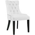thumbnail image 2 of Modway Regent Dining Side Chair Vinyl Set of 2 in White, 2 of 5
