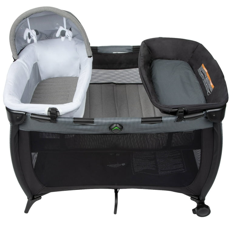 MONBEBE Monbebe Flex Deluxe Portable Baby Playard with Bassinet and