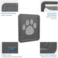 thumbnail image 2 of Puerta para mascotas PETLESO para puertas mosquiteras con cierre magnético para perros, 2 of 6