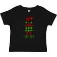 thumbnail image 3 of Inktastic Merry Christmas Elf in Red and Green Plaid Boys or Girls Baby T-Shirt, 3 of 5