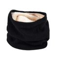thumbnail image 1 of Harsh Winter Neck Warmer Double-layer Soft Fleece Lined Neck Gaiter Thick Knit Circle Loop Scarf Windproof, 1 of 5