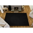 thumbnail image 2 of Garland Rug Southpointe Shag Black Area Rug, 2 of 2
