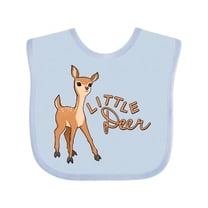 Inktastic Little Deer Boys or Girls Baby Bib