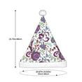 thumbnail image 3 of Cauagu Fairy Flower for Adult Christmas Hat,1-Pack Xmas Holiday Hat Santa Hat for Women & Men Festive Headwear Accessories Fit for Christmas/New Year/Party, 3 of 6