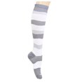 thumbnail image 2 of iOPQO Travel Compression Socks for Women, Cycling Socks, Knee High Socks, Gym Socks Women, Compression Socks for Women, Gray One Size, 2 of 2