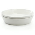 thumbnail image 2 of Martha Stewart Everyday Selma 2 Piece 8 Inch Fine Ceramic Dinner Bowl Set in White, 2 of 5