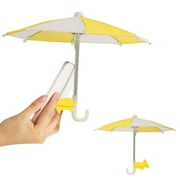 EGNMCR Phone Umbrella Suction Cup Stand Universal Phone Stand With Umbrella For Phone Suitable For Outdoor Mobile Phones To Sun And Rain sun protection tent