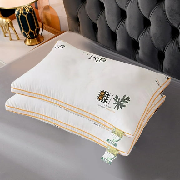YHAICO Bed Pillows Bed Pillows & Positioners Hotel-grade Pillow Core Softand Supportive Down Bed Pillow Suitable for Back Sideand Stomach Sleepers Made Of-friendly Fabric