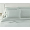 thumbnail image 5 of Sweet Home Collection 1500 Series Bed Sheets - Extra Soft Microfiber Deep Pocket 6pc Sheet Set - Porcelain Blue - Full, 5 of 5
