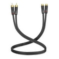 thumbnail image 4 of 2RCA Extension Cable Male to Female Stereo Sound Extender Cord Adapter, 4 of 13