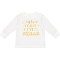 thumbnail image 3 of Inktastic New Year's Eve Squad with Stars in Gold Boys or Girls Long Sleeve Toddler T-Shirt, 3 of 5