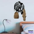 thumbnail image 2 of Handmadetneonsign Rabbit Coat Rack Wall Hanger, Rabbit Metal Wall Hooks, Rabbit Keys Holder Home Decor 74730, 2 of 5