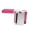 Fuchsia, variant on 5 Layers Acrylic Eyelash Storage Box, Dust Cover Makeup Organizer False Eyelashes Glue Pallet Holder, Eyelash Extension Tool Supplies-Silver
