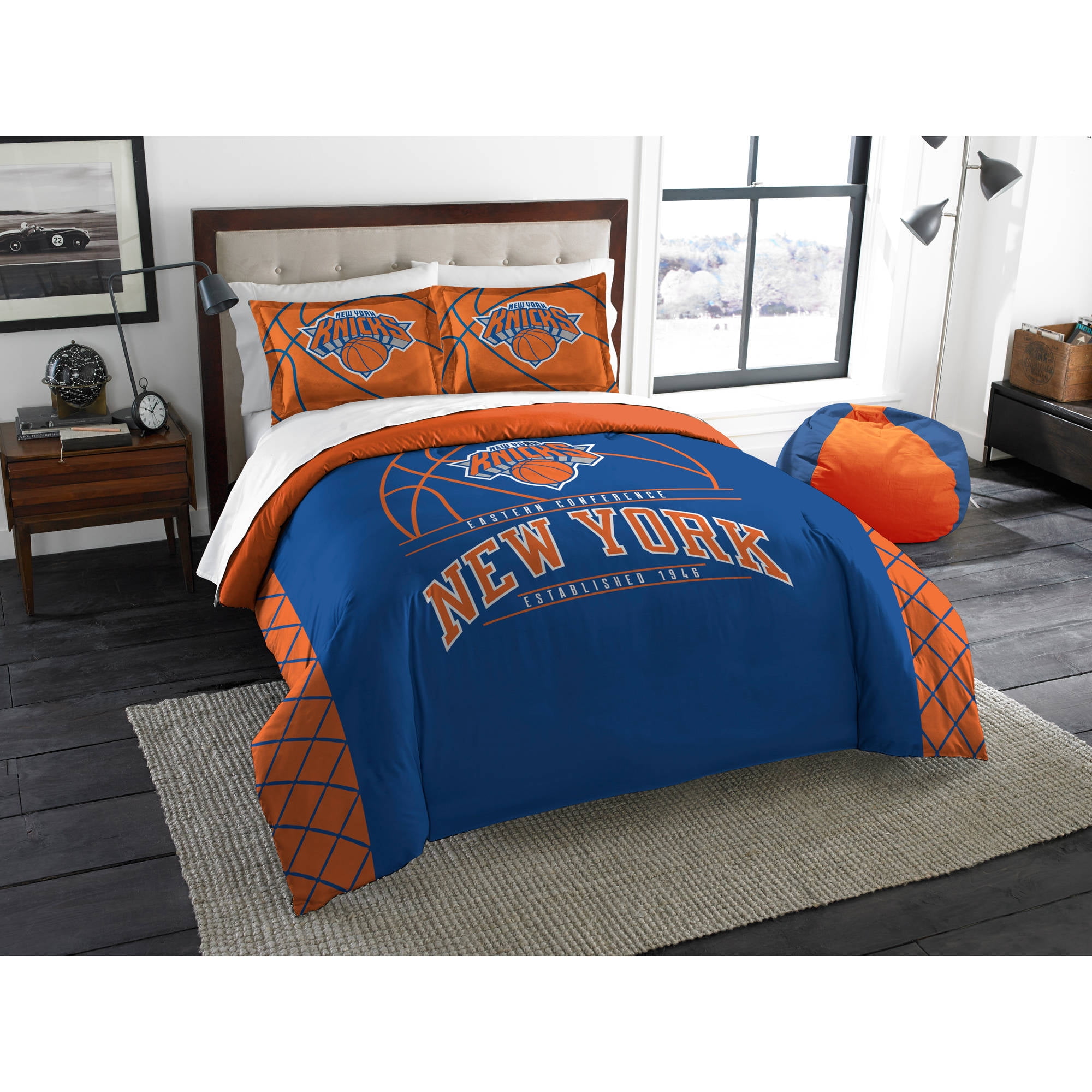 NBA New York Knicks "Reverse Slam" Bedding Comforter Set by The Northwest Company