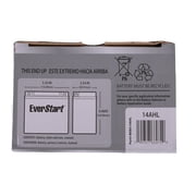 EBX12AA Factory Activated AGM Powersport Battery, 12V, 125 CCA, Group Size BX12AA