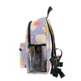 thumbnail image 4 of FORMRS School Backpack with Front Zippered Pocket 12" Student Travel Daypack, Purple Clouds, 4 of 6