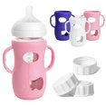 thumbnail image 1 of Paquete de 3 fundas de silicona Joxodak con tapas para Philips Avent de 8 oz, 1 of 7