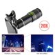 thumbnail image 2 of Telescopio monocular con zoom telefoto de 20 aumentos de alta definición, kit de soporte para cámara de teléfono celular con mini trípode, 2 of 5